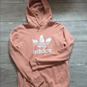 Adidas pink hoodie